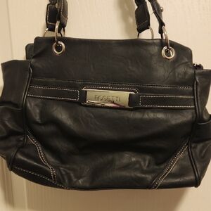 Rosetti Elegant Black Shoulder Bag